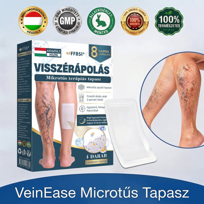 👩‍⚕️👩‍⚕️FFBSI® Visszérápoló Mikrotűs Gondozó Tapasz ⚡ Azonnali Megkönnyebbülés, Hosszú Távú Eredmények