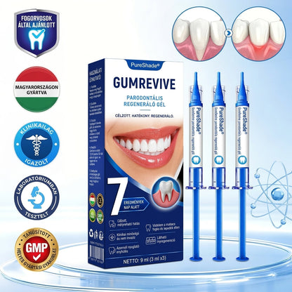 PureShade® 🦷🦷 GumRevive Ínyregeneráló Gél – Az egészségesebb ínyért és magabiztosabb mosolyért 👍