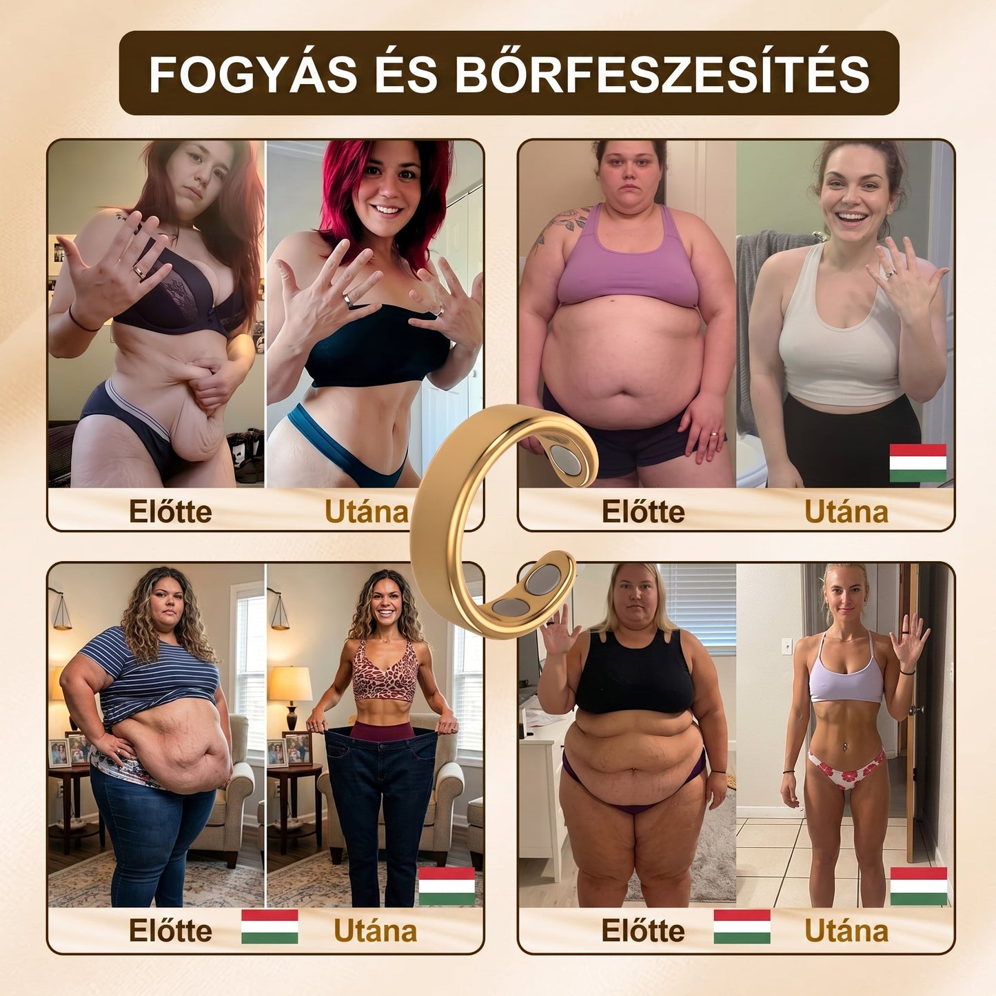 💍💍Resupe® Fogyókúrás Anyagcsere Mágneses Terápiás Gyűrű: Hárommagos Anyagcsere Aktiválás — Mindössze 30 perc naponta a Fogyás és a Nyirokkeringés támogatására — Plusz ízületi enyhülés, jobb alvás és mentális tisztaság.