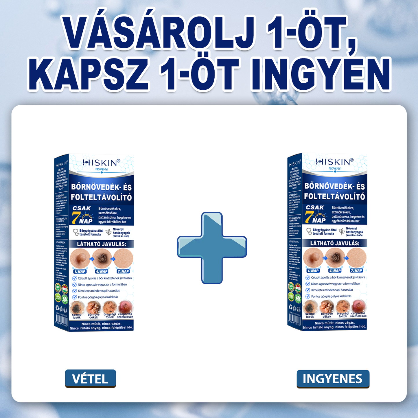 Hivatalos Márkabolt | 🚢 Hiskin® 7 napos Szemölcseltávolító Roll-on Ápoló Folyadék (Fájdalommentes rollerball technológia, hegek nélkül) 🐬