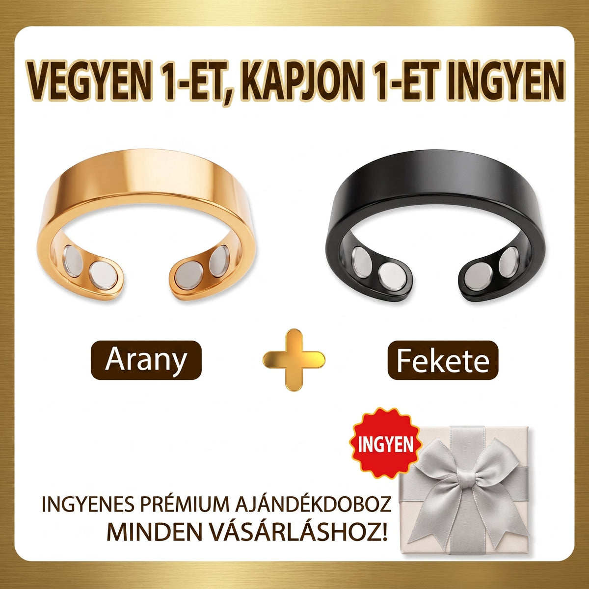 💍💍Resupe® Fogyókúrás Anyagcsere Mágneses Terápiás Gyűrű: Hárommagos Anyagcsere Aktiválás — Mindössze 30 perc naponta a Fogyás és a Nyirokkeringés támogatására — Plusz ízületi enyhülés, jobb alvás és mentális tisztaság.