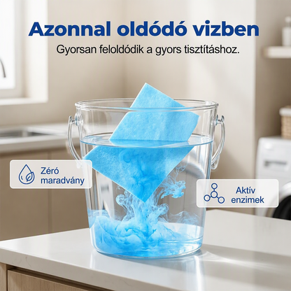 🧻Korlátozott ideig 50% kedvezmény💧🧹Vízben oldódó padlótisztító kendők