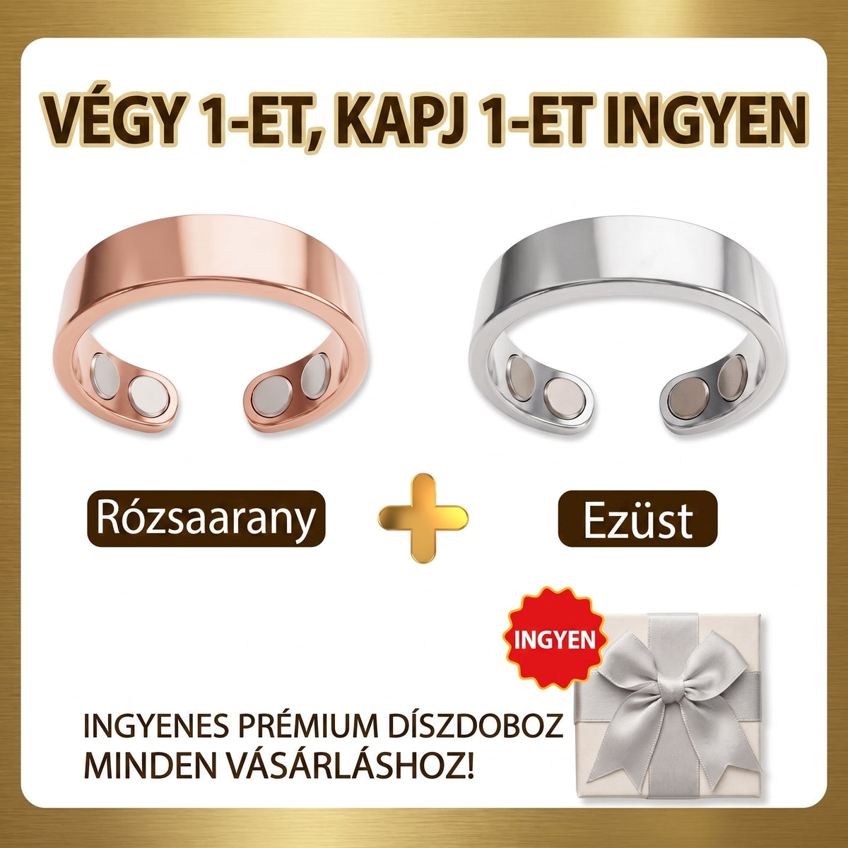 💍💍Resupe® Fogyókúrás Anyagcsere Mágneses Terápiás Gyűrű: Hárommagos Anyagcsere Aktiválás — Mindössze 30 perc naponta a Fogyás és a Nyirokkeringés támogatására — Plusz ízületi enyhülés, jobb alvás és mentális tisztaság.