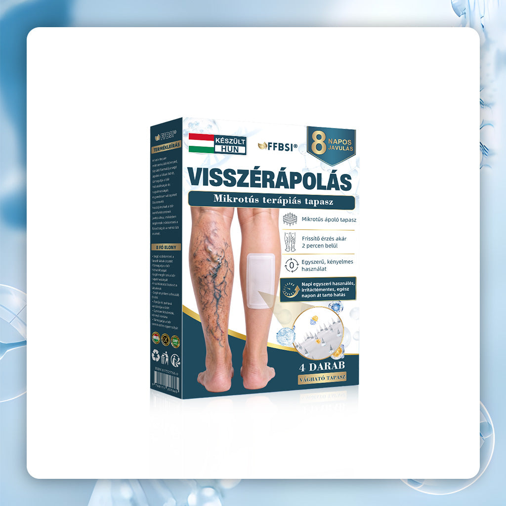 👩‍⚕️👩‍⚕️FFBSI® Visszérápoló Mikrotűs Gondozó Tapasz ⚡ Azonnali Megkönnyebbülés, Hosszú Távú Eredmények