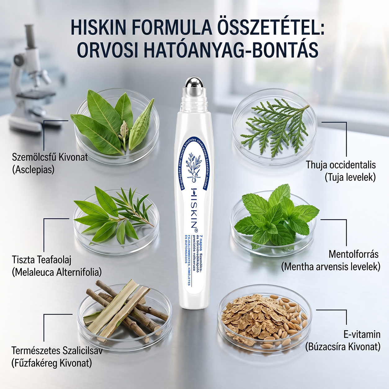 Hivatalos Márkabolt | 🚢 Hiskin® 7 napos Szemölcseltávolító Roll-on Ápoló Folyadék (Fájdalommentes rollerball technológia, hegek nélkül) 🐬