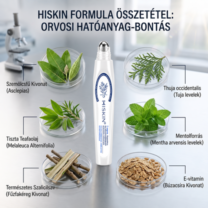Hivatalos Márkabolt | 🚢 Hiskin® 7 napos Szemölcseltávolító Roll-on Ápoló Folyadék (Fájdalommentes rollerball technológia, hegek nélkül) 🐬