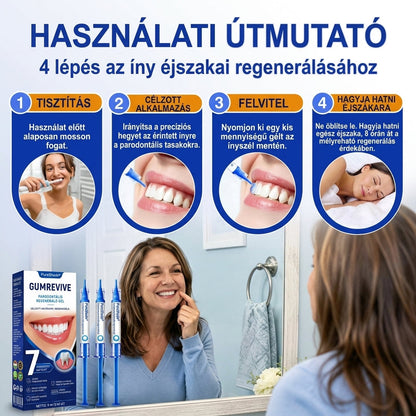 PureShade® 🦷🦷 GumRevive Ínyregeneráló Gél – Az egészségesebb ínyért és magabiztosabb mosolyért 👍