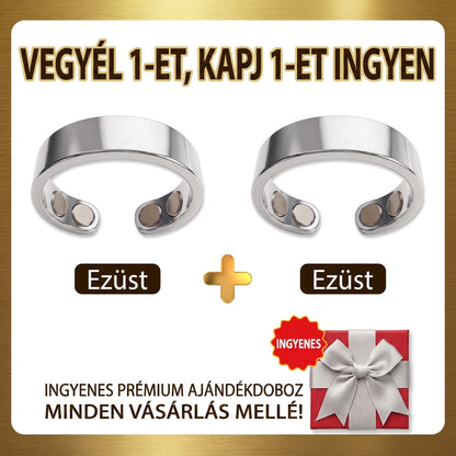 💍💍Resupe® Fogyókúrás Anyagcsere Mágneses Terápiás Gyűrű: Hárommagos Anyagcsere Aktiválás — Mindössze 30 perc naponta a Fogyás és a Nyirokkeringés támogatására — Plusz ízületi enyhülés, jobb alvás és mentális tisztaság.