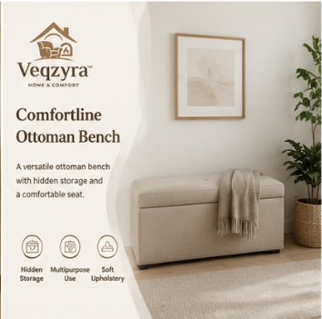 Veqzyra™ Comfortline Ottoman Bench