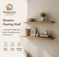 Veqzyra™ Meadow Floating Shelf