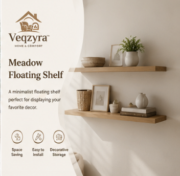 Veqzyra™ Meadow Floating Shelf