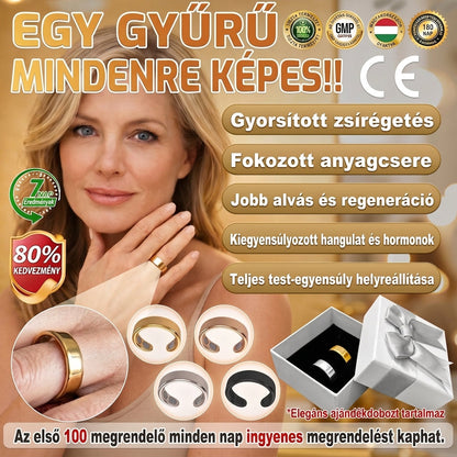 💍💍Resupe® Fogyókúrás Anyagcsere Mágneses Terápiás Gyűrű: Hárommagos Anyagcsere Aktiválás — Mindössze 30 perc naponta a Fogyás és a Nyirokkeringés támogatására — Plusz ízületi enyhülés, jobb alvás és mentális tisztaság.