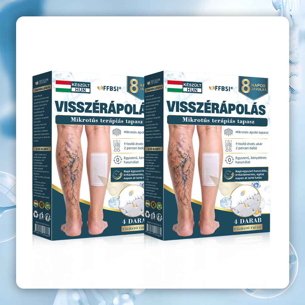 👩‍⚕️👩‍⚕️FFBSI® Visszérápoló Mikrotűs Gondozó Tapasz ⚡ Azonnali Megkönnyebbülés, Hosszú Távú Eredmények